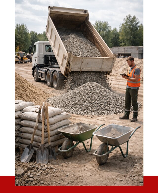 Доставка нерудных материалов в асбесте от 1213 руб. | ПРОНЕРУДСбс