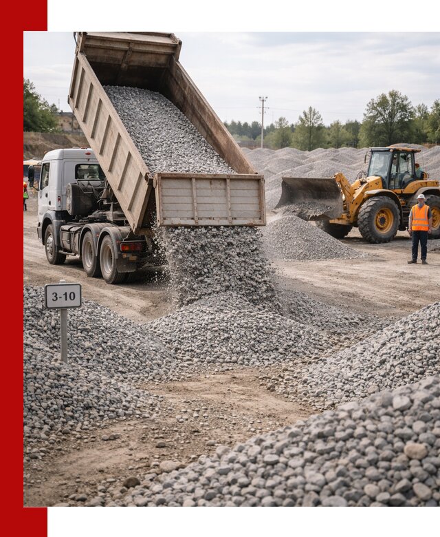 Гранитный щебень фракции 3–10: доставка и продажа в асбесте