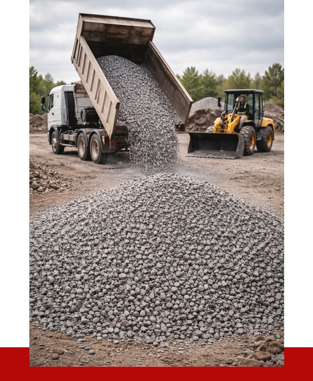 Гранитный щебень фракция 5-10 в асбесте от 3234 | ПРОНЕРУДСбс