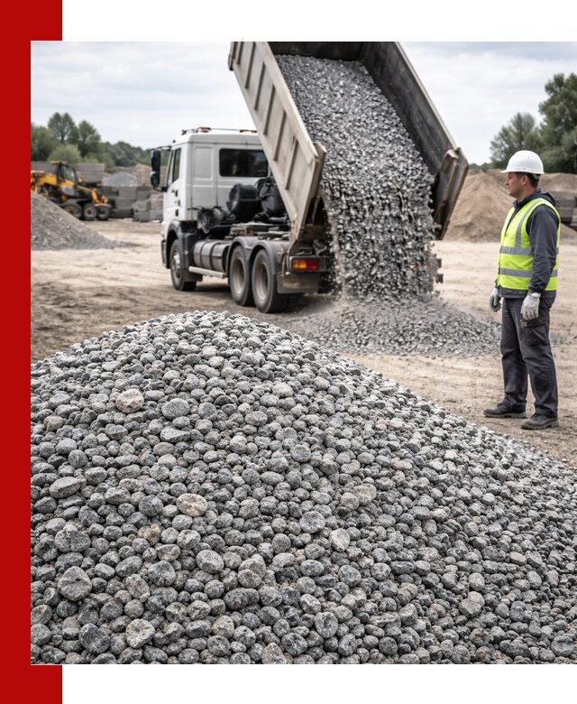 Доставка и продажа гранитного щебня фракции 5-20 в асбесте