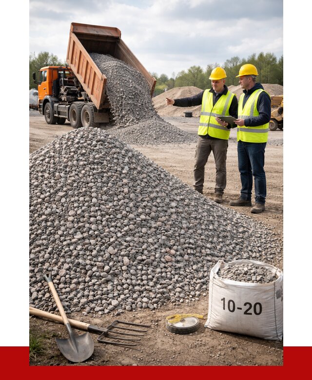 Гранитный щебень фракция 10-20 в асбесте от 4245 руб.|ПРОНЕРУДСбс