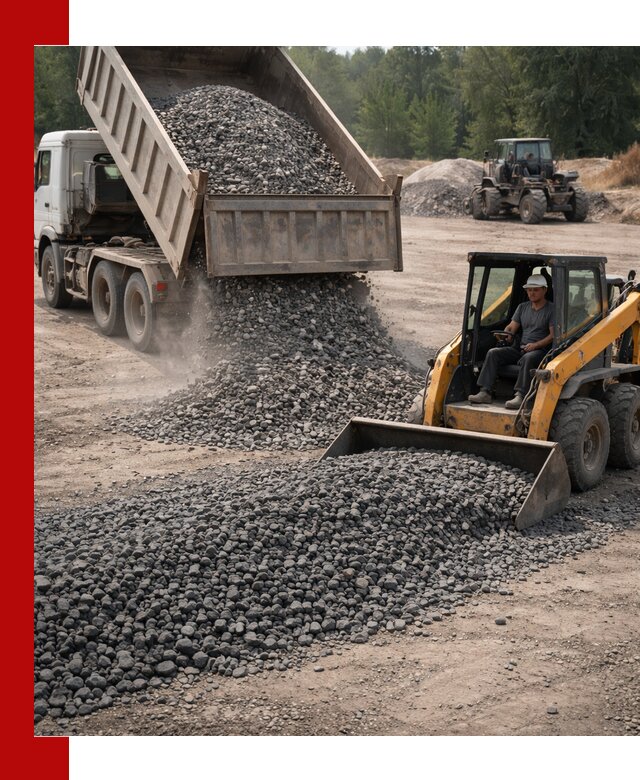 Гранитный щебень фракция 40-70 с доставкой в асбесте