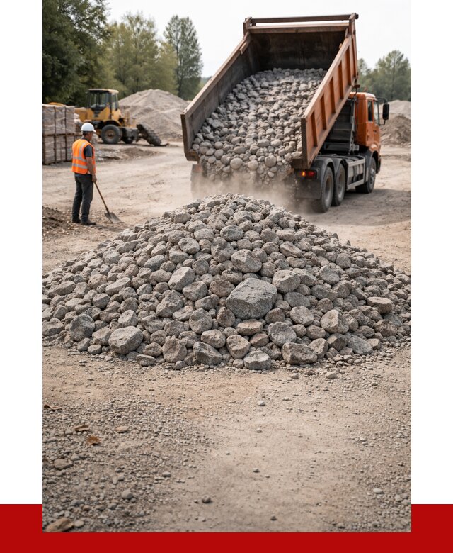 Гранитный щебень фракция 70-150 в асбесте от 1668 | ПРОНЕРУДСбс