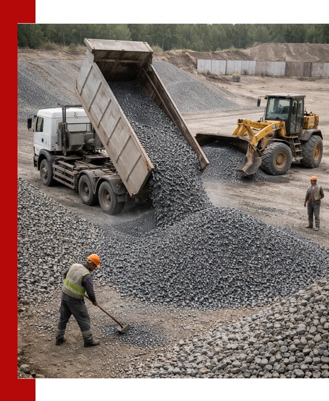 Щебень габбро-диабаз фр. 5-20 с доставкой в асбесте