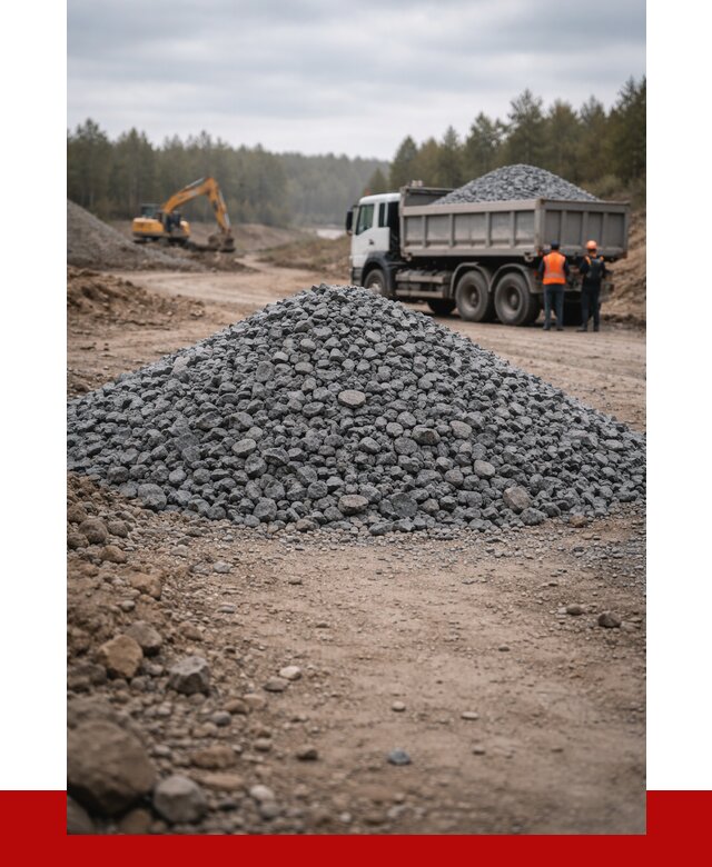 Щебень габбро диабаз фракция 40-70 в асбесте от 2224 р-ПРОНЕРУДСбс