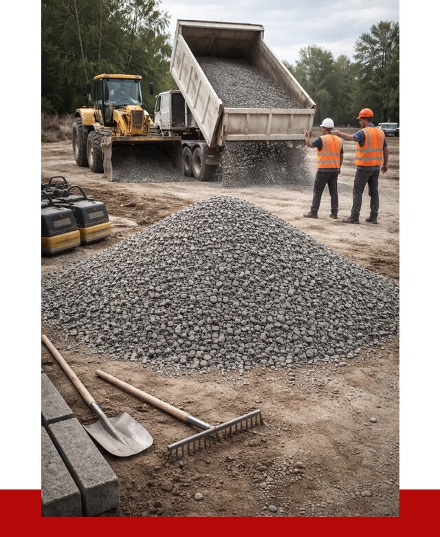 Гравийный щебень купить в асбесте от 2224 р. ПРОНЕРУДСбс