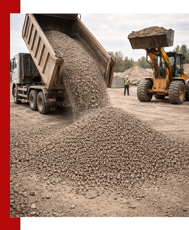 Гравийный щебень фракция 3–10 с доставкой в асбесте