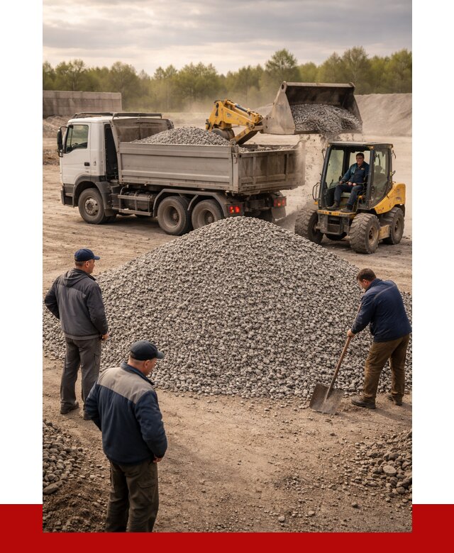 Гравийный щебень фракция 5-20 в асбесте от 2426 р. ПРОНЕРУДСбс