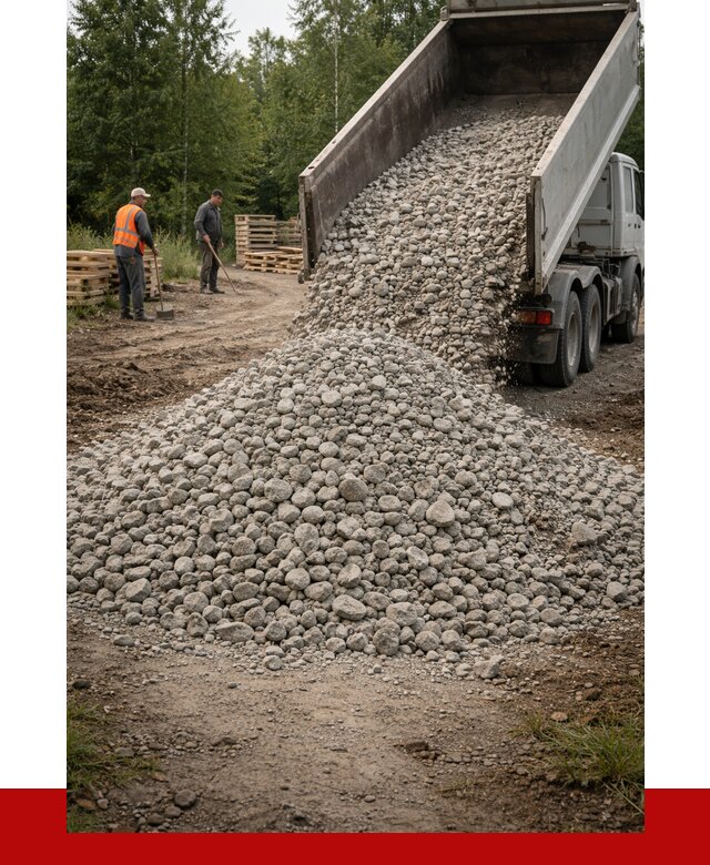 гравийный щебень фракция 70-120 в асбесте от 2476 р. ПРОНЕРУДСбс