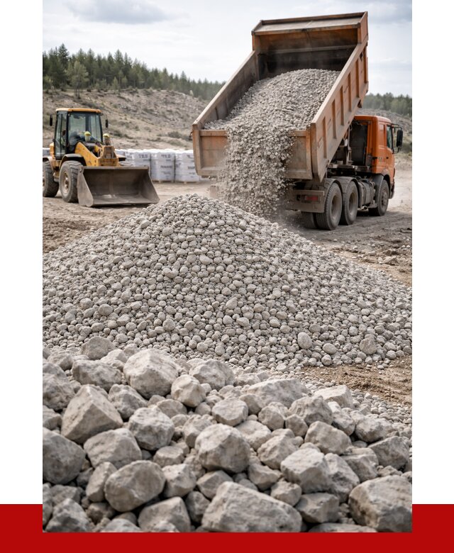 Доломитовый щебень фр. 20-40 в асбесте от 4245 р. | ПРОНЕРУДСбс