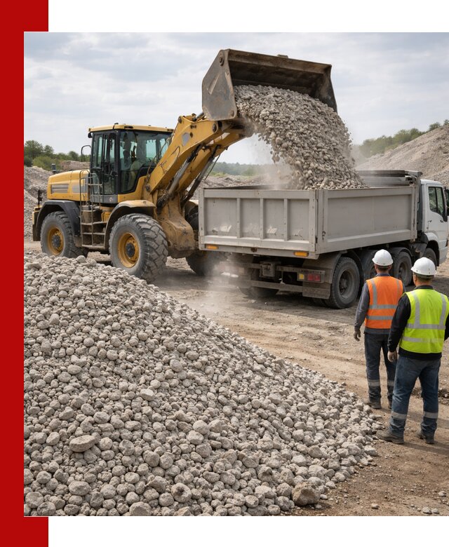 Доломитовый щебень фракция 40–71 доставка и продажа в асбесте