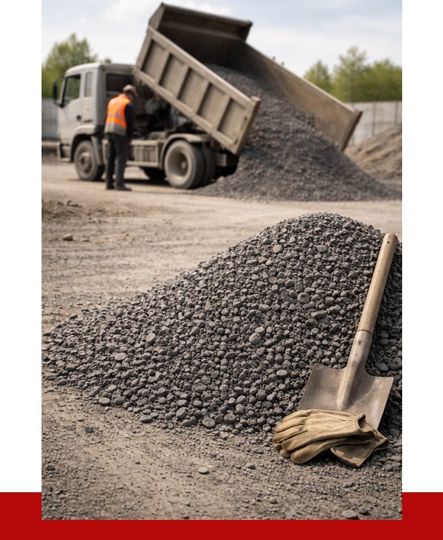 Шлаковый щебень фракция 5-20 в асбесте от 1819 р. ПРОНЕРУДСбс