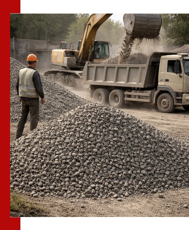 Шлаковый щебень фракция 5-20 с доставкой в асбесте