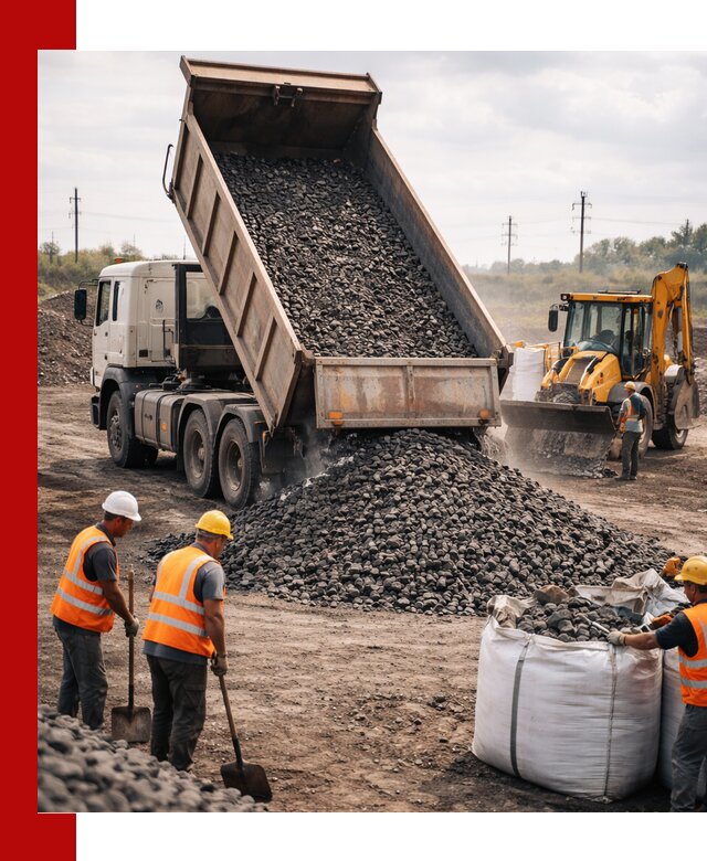 Шлаковый щебень фракция 40-70 с доставкой в асбесте