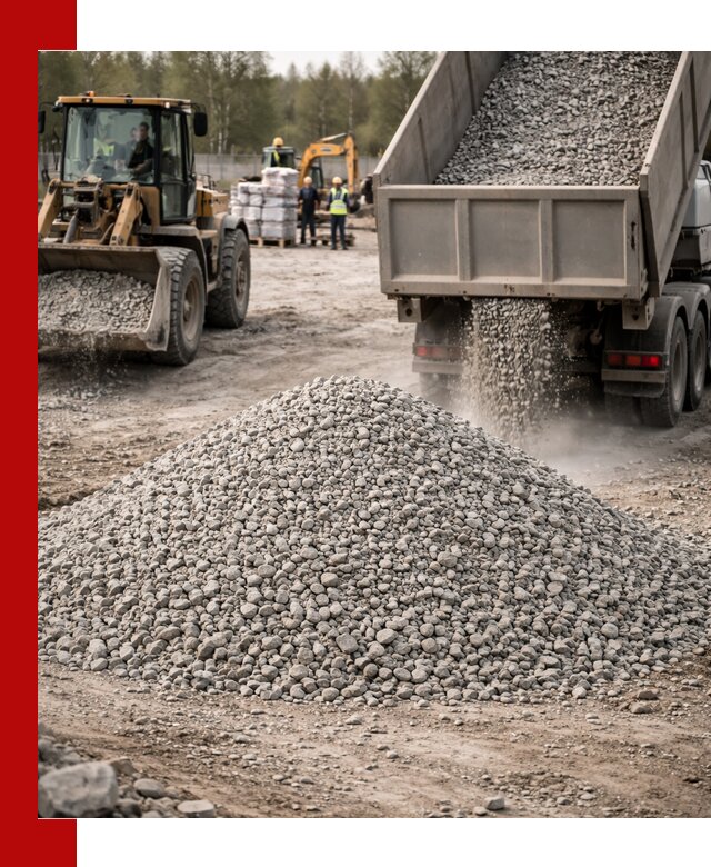 Вторичный щебень фракции 5-20 в асбесте — доставка и продажа крупнотоннажно