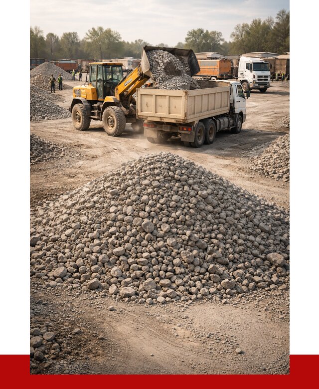 Вторичный щебень фракция 40-70 в асбесте от 1759 р, ПРОНЕРУДСбс