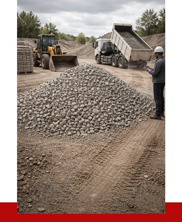 Купить бетонный щебень в асбесте, от 3234 р. ПРОНЕРУДСбс