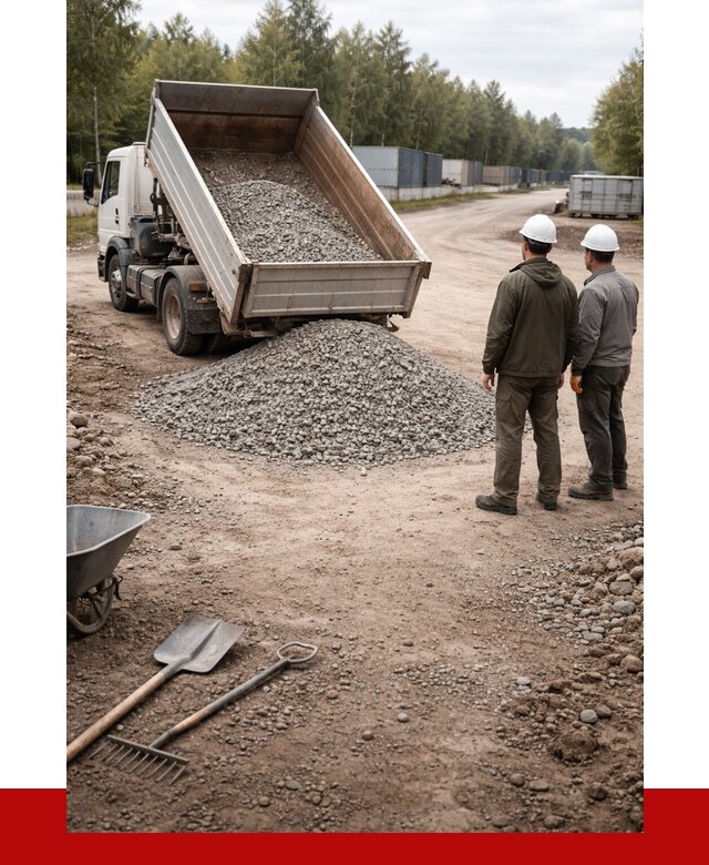 Бетонный щебень фракция 5-20 в асбесте от 3234 р., ПРОНЕРУДСбс