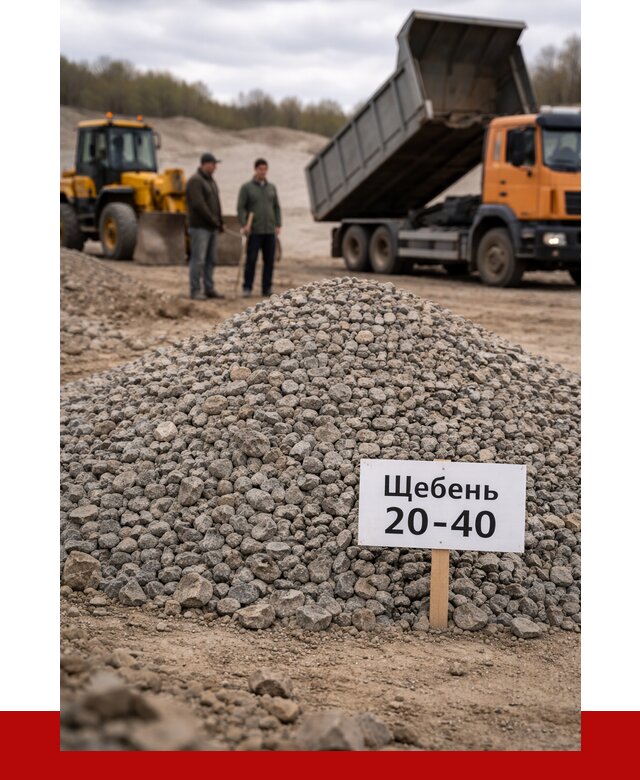 Бетонный щебень фракция 20-40 в асбесте от 2476 р. | ПРОНЕРУДСбс