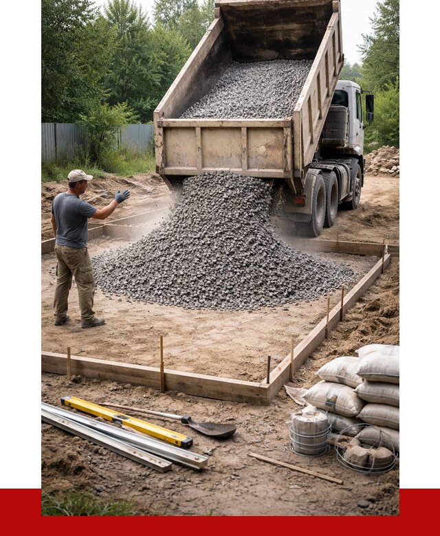 Купить щебень для фундамента в асбесте от 4548 р. | ПРОНЕРУДСбс