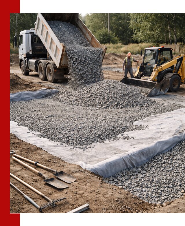 Щебень для фундамента с доставкой в асбесте