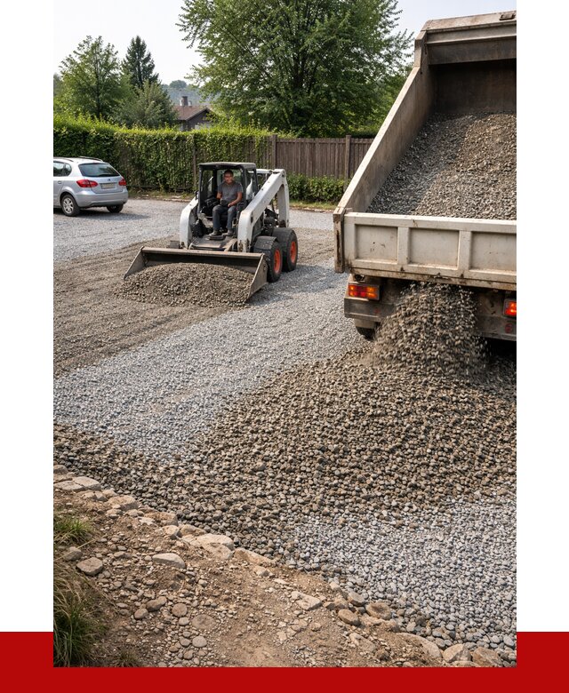 Щебень для парковки в асбесте с доставкой от 1213 р.| ПРОНЕРУДСбс