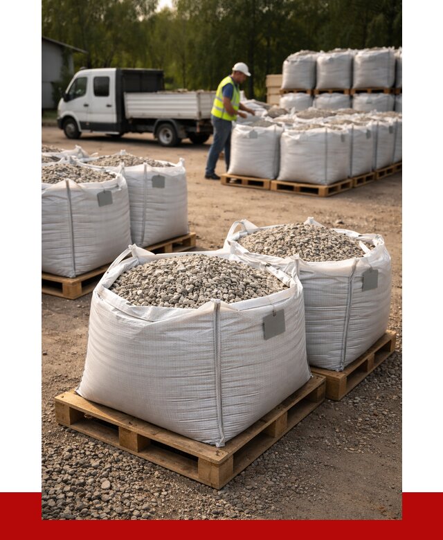 Щебень в мешках с доставкой в асбесте от 4245 р. | ПРОНЕРУДСбс