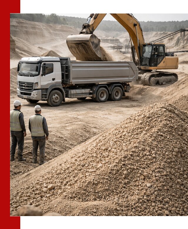 Карьерный крупнозернистый песок с доставкой в асбесте