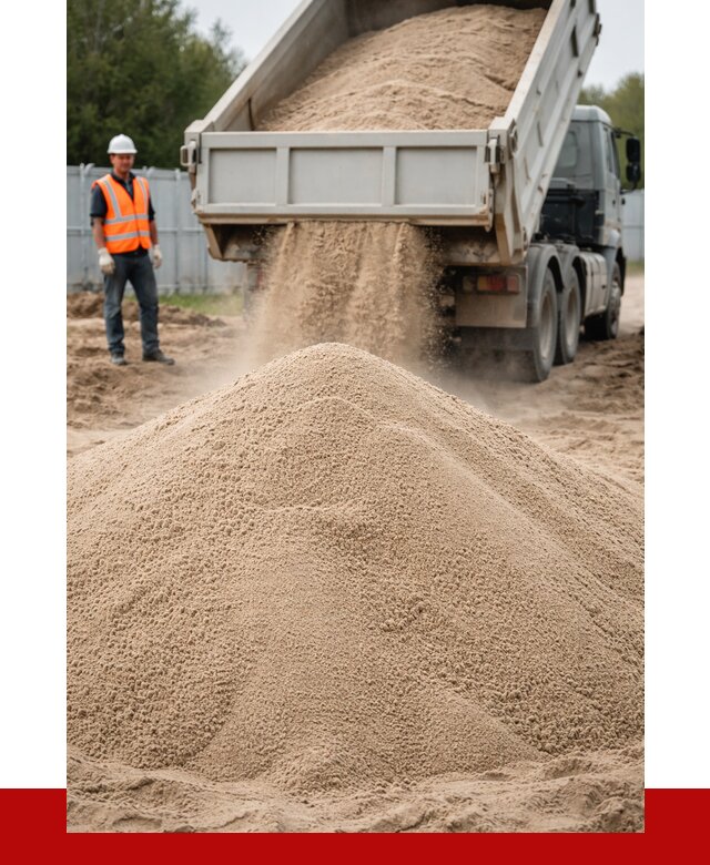 Купить сеяный песок с доставкой в асбесте от 2224 р ПРОНЕРУДСбс