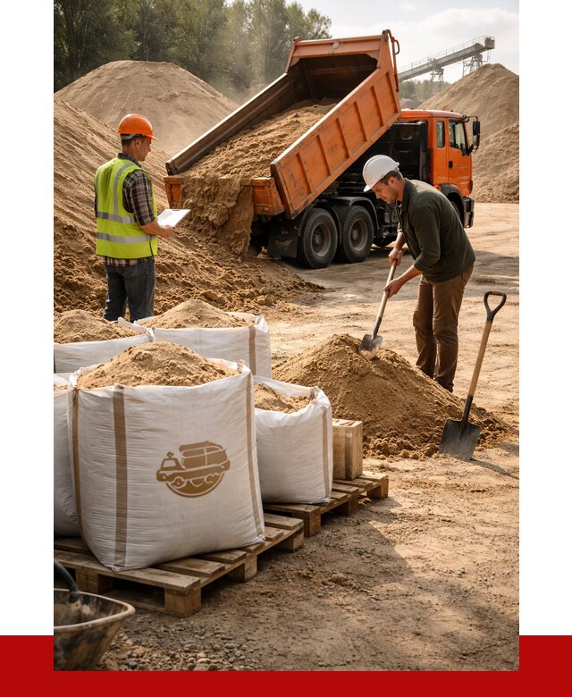 Строительный песок в асбесте от 2224 р. с доставкой, ПРОНЕРУДСбс