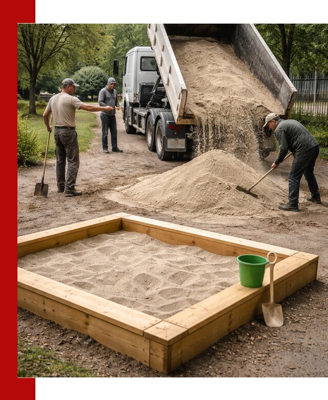 Песок для песочницы с доставкой в асбесте недорого и чистый