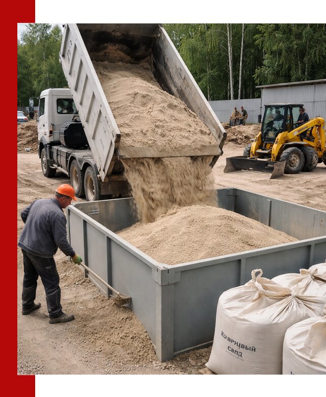 Кварцевый песок для фильтра в асбесте — доставка и качество