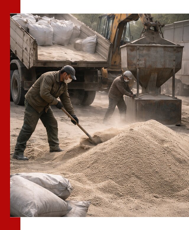 Кварцевый песок для пескоструя в асбесте — доставка и качество