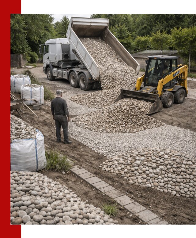 Доставка морской гальки оптом и в розницу в асбесте