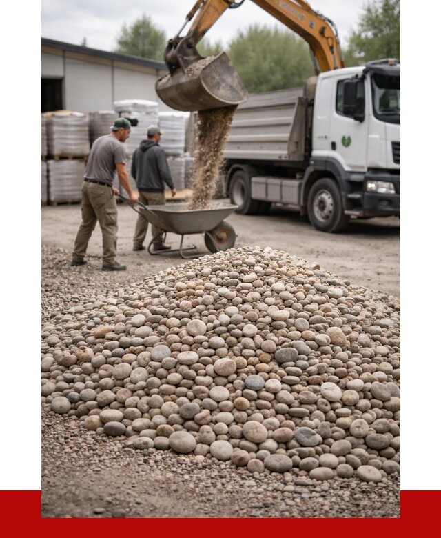 Галька декоративная в асбесте от 3234 р. за куб | ПРОНЕРУДСбс