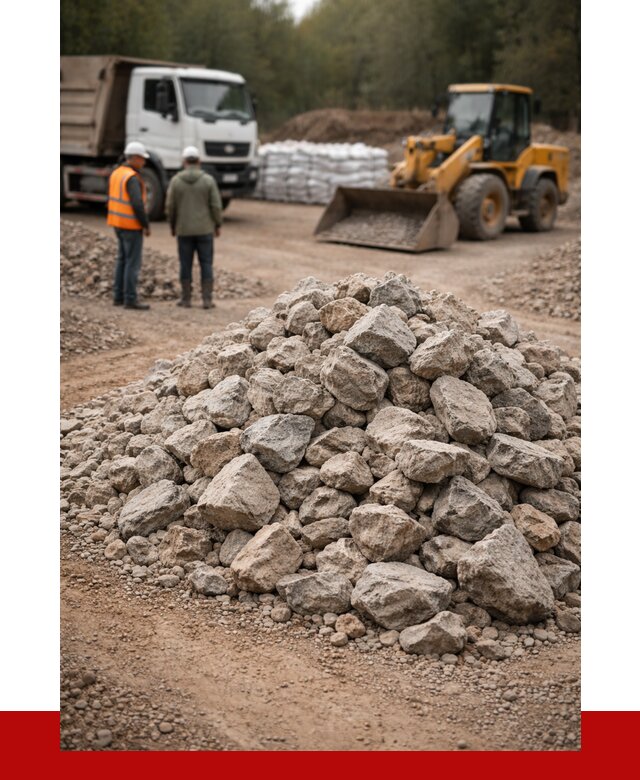 Купить бутовый камень с доставкой в асбесте от 2325 р. | ПРОНЕРУДСбс