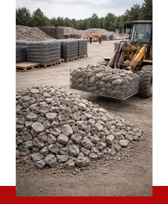 Камень для габионов фракция 70-150 в асбесте от 4245 р. | ПРОНЕРУДСбс