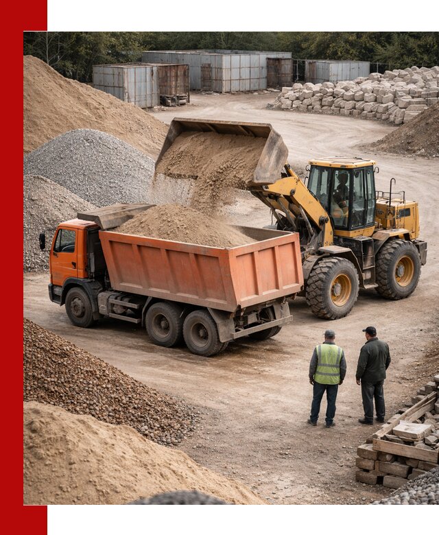 Доставка сыпучих смесей и смесей для стройки в асбесте