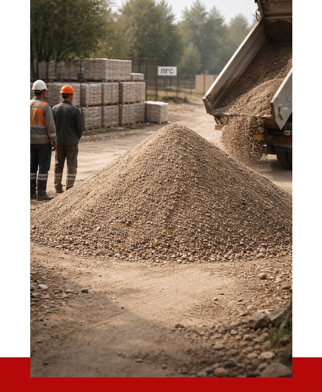 ПГС С1 с доставкой в асбесте от 2830 р. за куб | ПРОНЕРУДСбс