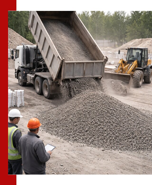 Доставка и продажа гранитного отсева 0-10 в асбесте