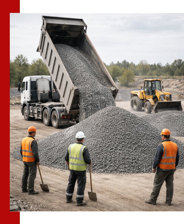 Доставка и продажа гранитной крошки в асбесте