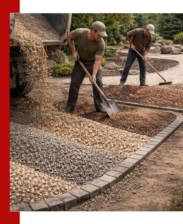 Декоративная крошка для ландшафта в асбесте — продажа и доставка