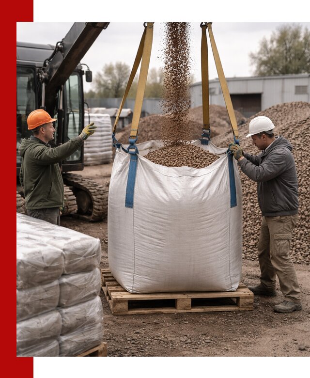 Керамзит в биг-бегах с доставкой в асбесте