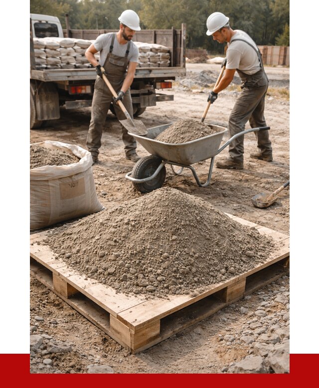 Цементно песчаная смесь М100 в асбесте от 5256 р. за куб | ПРОНЕРУДСбс