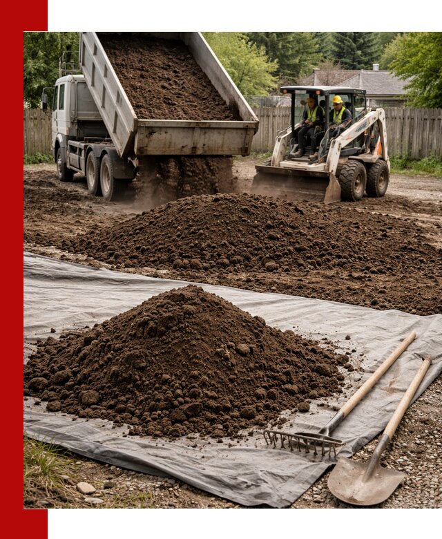 Грунт для отсыпки участка с доставкой в асбесте