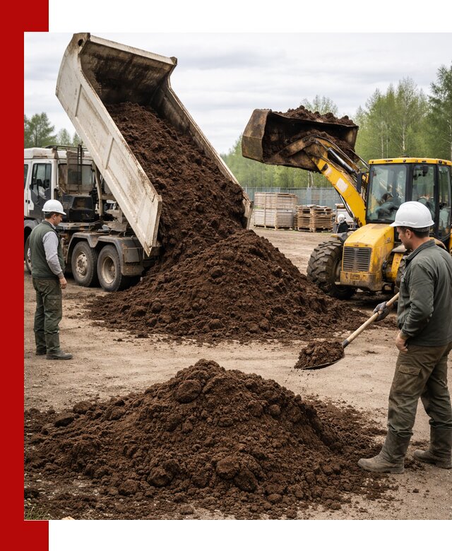 Доставка торфа оптом и в мешках в асбесте