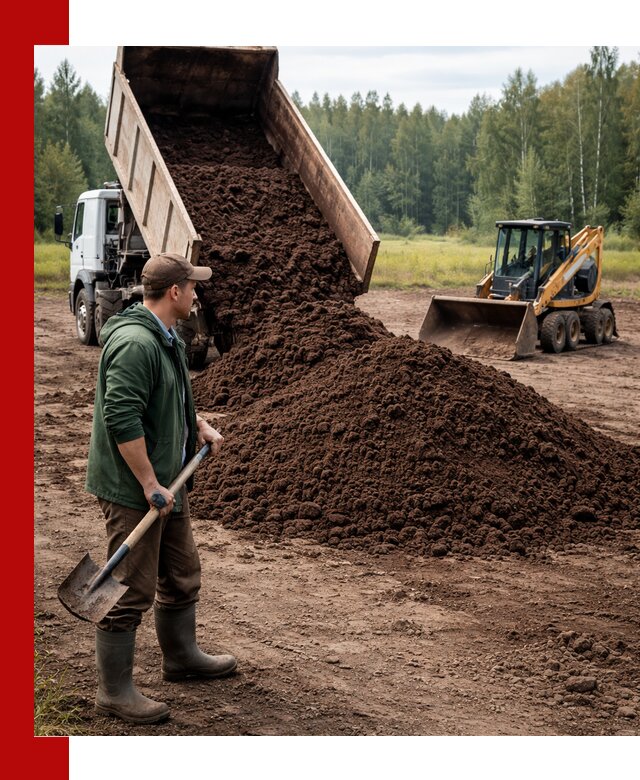 Купить верховой торф с доставкой в асбесте для садоводства и растений