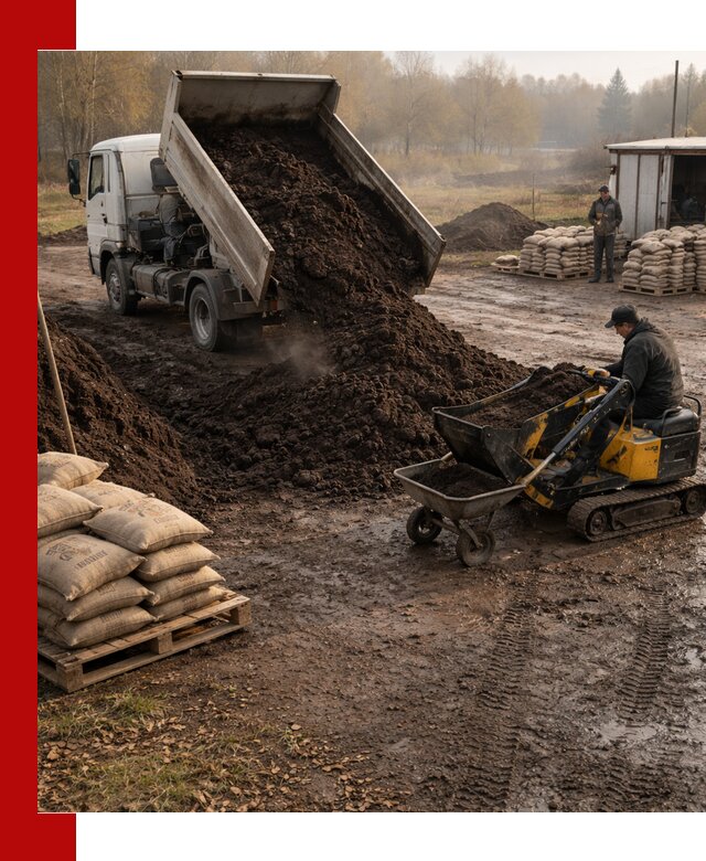 Кислый торф в доставке по выгодным ценам в асбесте