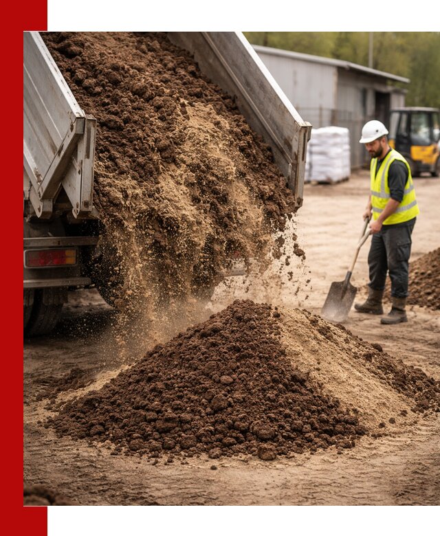 Доставка торфо-песчаной смеси в асбесте для строительства и озеленения