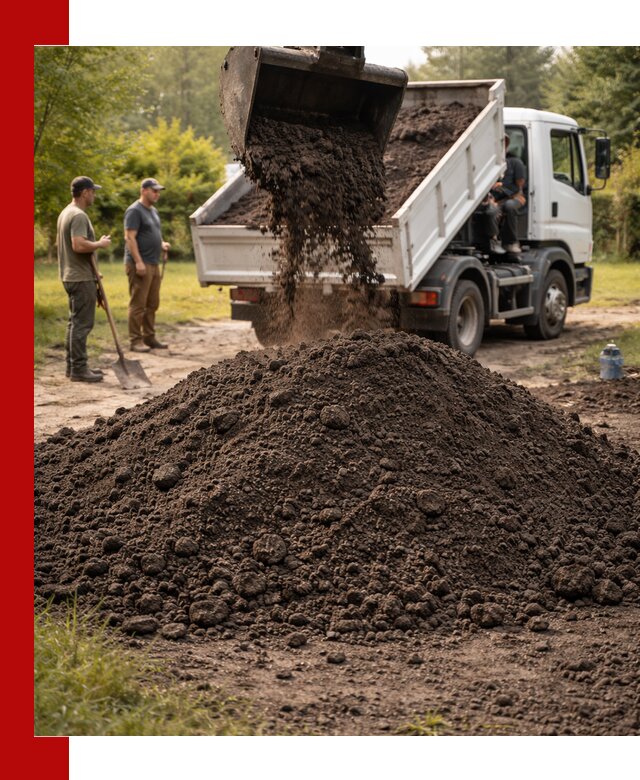 Доставка и продажа чернозема в асбесте оптом и в розницу